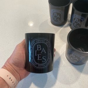 5 Empty Diptyque Baies Candle Container With Boxes